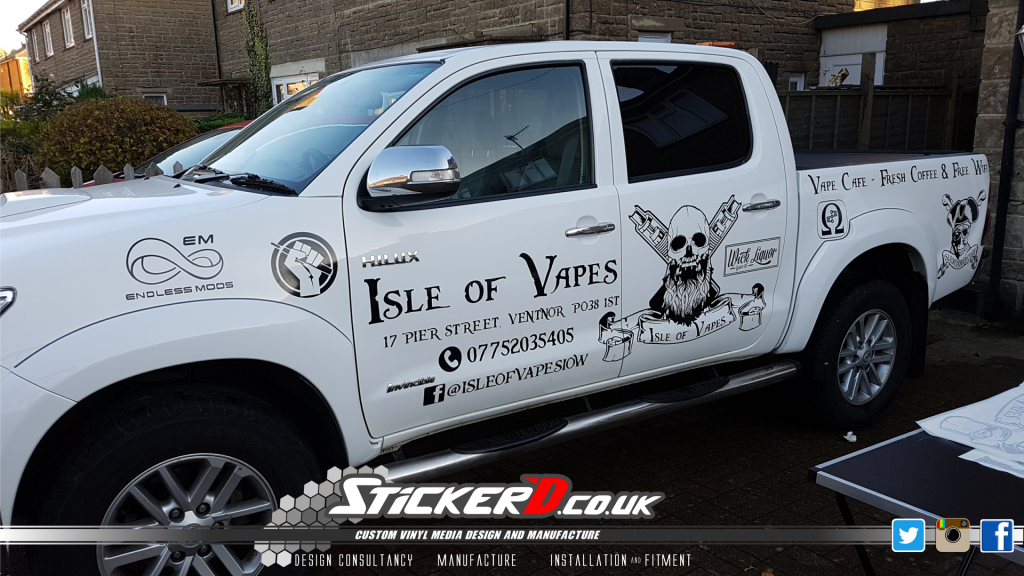 Isle of Vapes Toyota Hilux