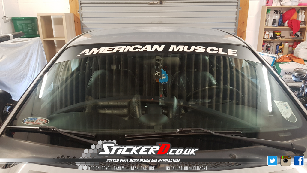 Ford Mustange American Muscle Sunstrip