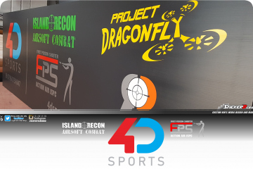4D Sports Sign FPS Action Air ISPC and Island Recon Combat ISPC