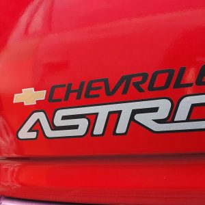 Chevrolet Astro Sticker